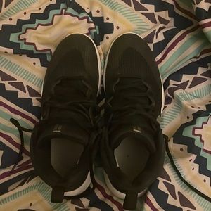 Black Nike shoes